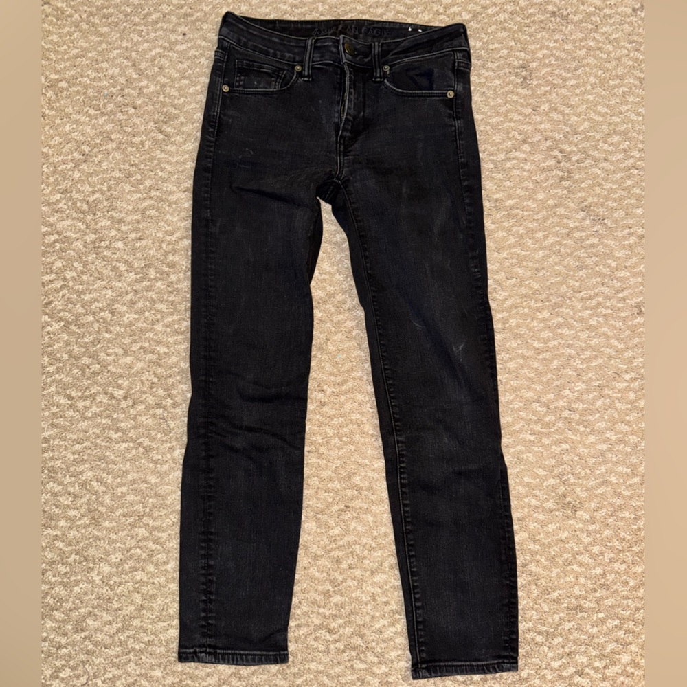 American Eagle Black Skinny Jeans
